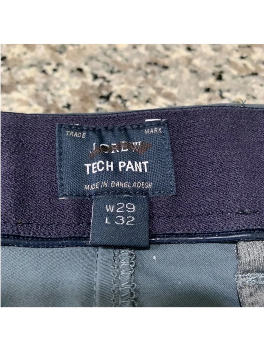 J Crew Pants 29 x 32 Tech Blue